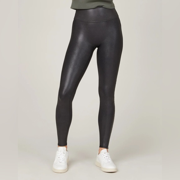 SPANX faux leather leggings - Picture 1 of 4